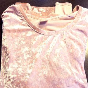 Faded Glory Soft Pink S/S Top 3X